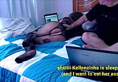 Amateur couple fucks ass with big cock