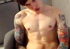 Hot twinks jerks off for chatroubate alexterner