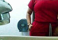 Beautiful big tits and ass homemade video in doctor's office