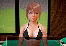 my new family episode 448, exploring blonde and redhead adventures in the game