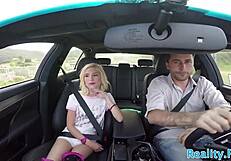 Amateur Teen Passionately Fucking With Shaved Pussy