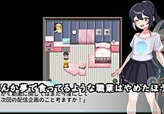 Outdoor crossdressing flashing game with anime hentai machine subtitles by silent v ghost2