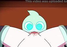 Pomni goes trick or treating for dick in halloween hentai