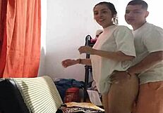 Quick Doggy Style Fuck With Wife's Sister