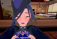 Clorinde Slams Hard in 3D Cartoon Sex, Genshin Impact Full FantasyKing3 Power