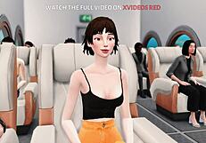 3D animated porn movie with anime cheating scenes in Hawaii