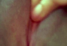 Young Indian woman masturbates before going to work