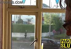 Nora Barcelona deepthroats big cock 😈