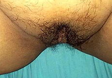 Hairy Arab Pussy and Big Clit Exposed in POV Action