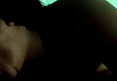 aluna learning with teacher in dark netflix setting