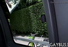 Gay huge jock engages in porn action