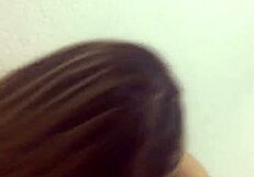 Latina Teen Prostitute From Tinder Gives Sloppy Blowjob With Big Tits Part 1