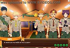 Game Friends Camp Episode 36 - Keitaro Diary Russian Voiceover