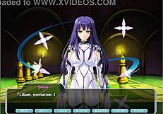 Shion: The cruel magical angel, final scene of the Japanese hentai game