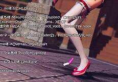 Reim Touhou Pinkcat In Intense 3D Hentai Action!