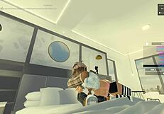 Roblox Whore Sucks Monster Cock in Doggystyle Riding