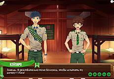 Game Friends Camp Episode 36 - Keitaro Diary Russian Voiceover