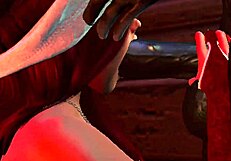 Is Krampus' new helper ready for that monster cock?