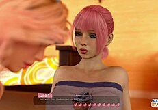 Stacy and Belle's big-boobed, curvy bodies get toyed