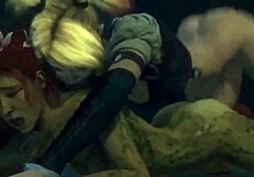 harley quinn takes hard pounding in wild fuck compilation
