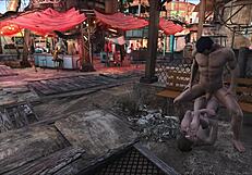 fallout 4 public scene in diamond city