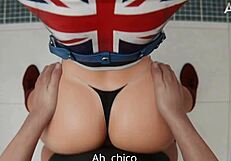 Cammy在3D动漫群交中被干到崩溃，太激烈