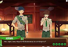 Game Friends Camp Episode 36 - Keitaro Diary Russian Voiceover