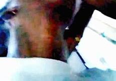 african slut with pussy lips takes monster cock roughly