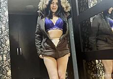 milfycalla- cum explosion on my fur jacket!