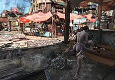 fallout 4 public scene in diamond city