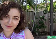 Yo, check Leana Lovings getting paid with a wild big cock ride!