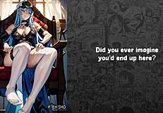 I submit as the prisoner of General Esdeath in this choice-based joi game with degradation and domination