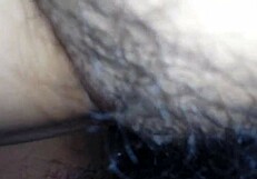 My Wife Spreads Legs Showing Her Hairy Vagina