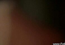 Hey, check out this sensual cfnm blowjob with a hot blonde