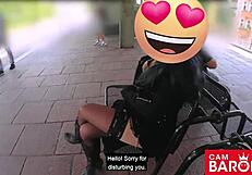 Doreen, shy goth teen 18+, craves cock in public dating scene