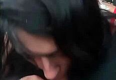 Roadside Deepthroat Blowjob Tease