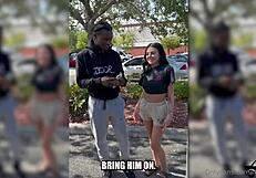 serena salgot gets fucked in the fanvan with big cock