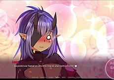Lucy's erotic adventures in manga style video game