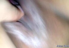 Asian Ghostzilla Squirts Huge Orgasm on Small Cock!