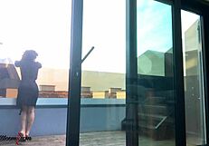 Babe teases pussy and anal with toys, reaching real orgasm before the party?