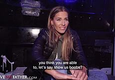 Small Tits Italian Wife Cheats with Big Dick, Caught by Angry Boyfriend!