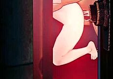 Holy shit, check out the monster cock action with the blonde big tits in this anime fetish!