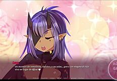 Lucy's erotic adventures in manga style video game