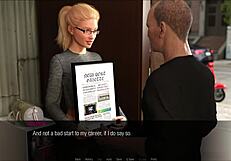 Jessica O’Neil’s hardcore gameplay in visual novel 82