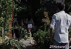 Beautiful Babe Pussyfucked Hard in Doggystyle