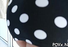 Stunning Nympho Teen Gives Blowjob and Rough Sex