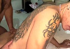 did the passive cum four times from huge bareback anal?