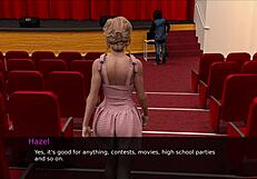 Nursing Back to Pleasure in Homemade 3D Scene