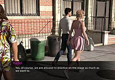 Nursing Back to Pleasure in Homemade 3D Scene