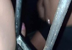 comemorando o aniversario do marido dentro do presidio com muito leite na buceta